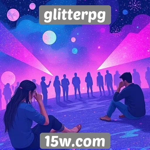 Como a comunidade influencia o desenvolvimento do glitterpg