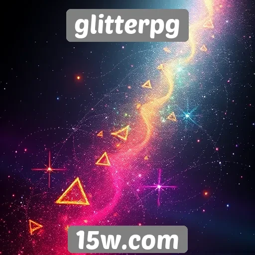 Destaques dos gráficos e design do glitterpg